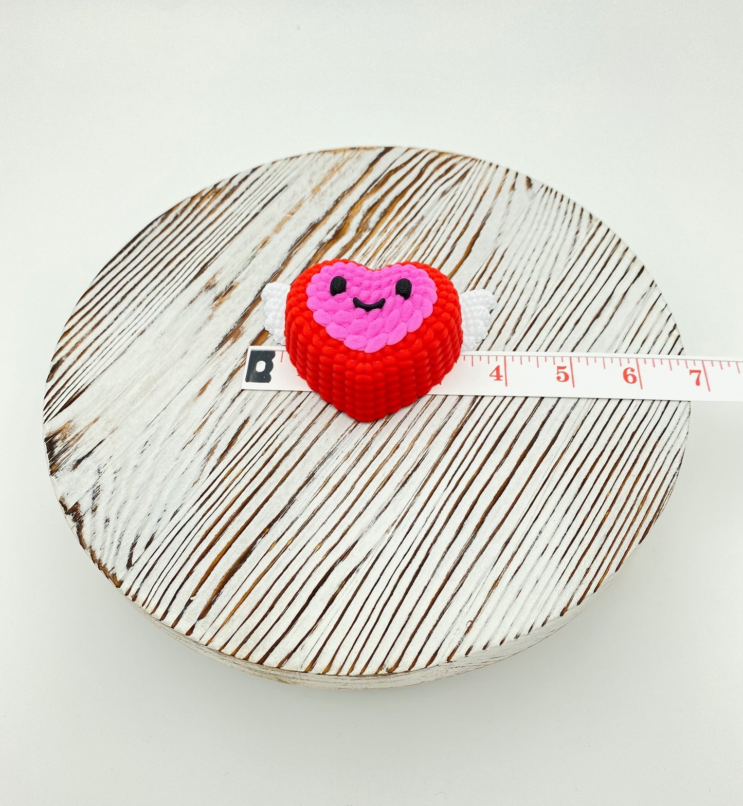 Knitted Heart Container