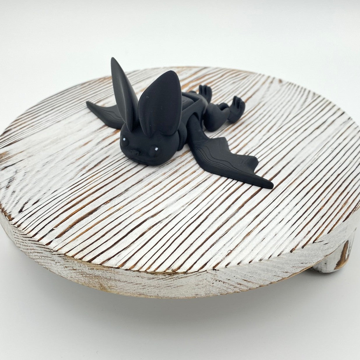 Articulated 3D Printed Glider Bat - Fidget Toy, Fantasy Desk Pet - Approx. 3.75" Long