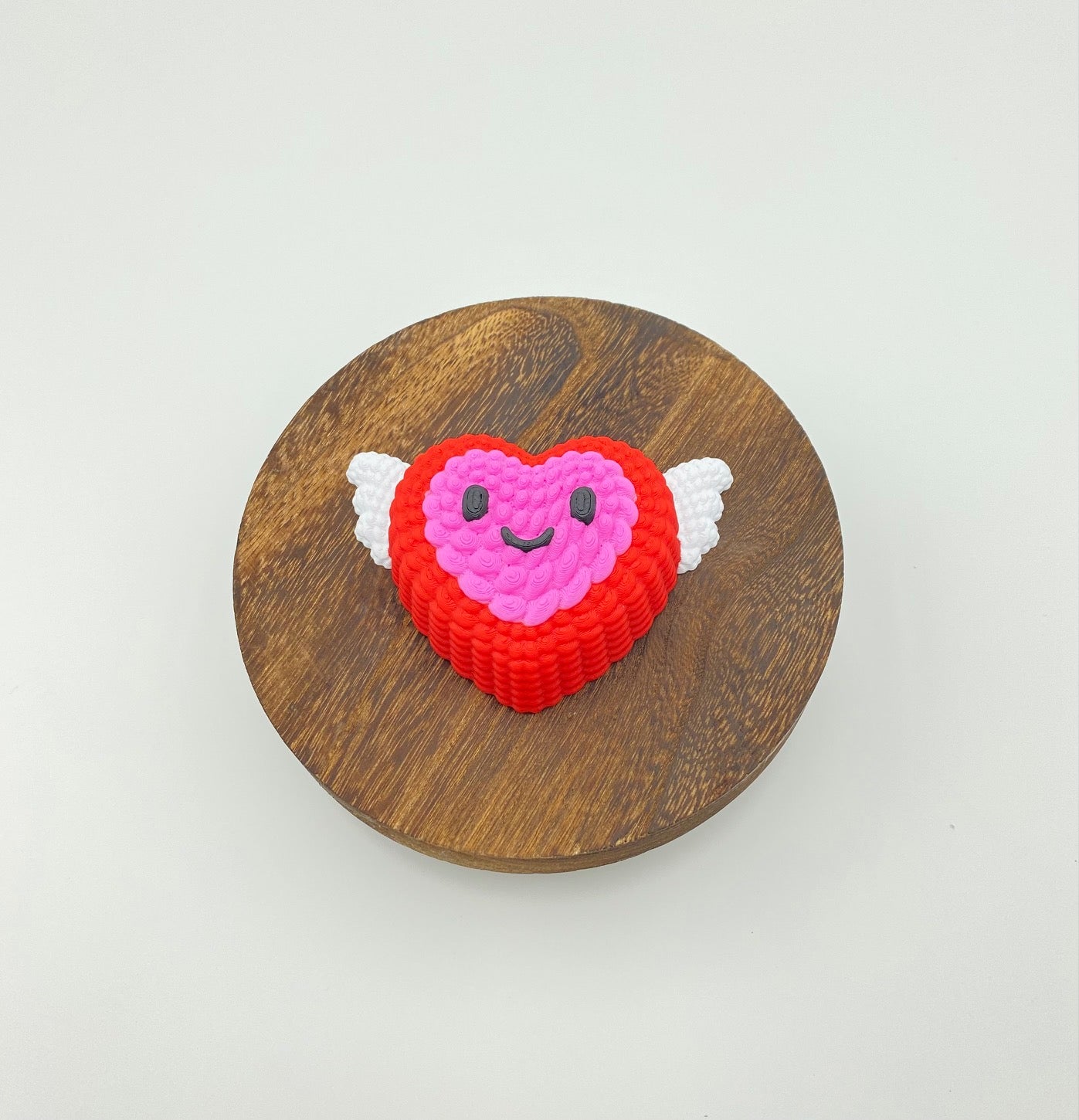 Knitted Heart Container