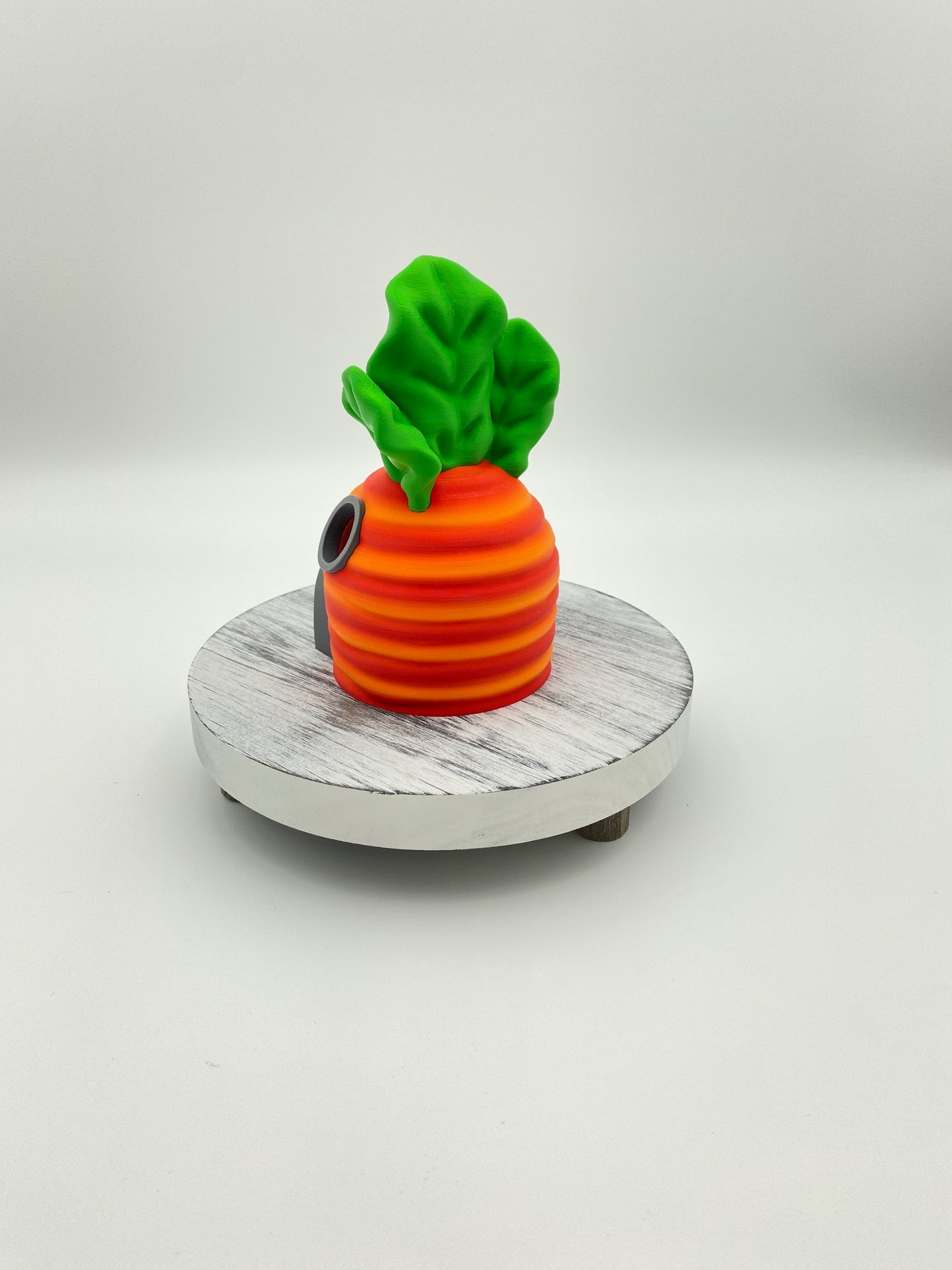Carrot House - Enchanted Tiny Burrow for Your Beasts! 3.25" wide x 5.75 high