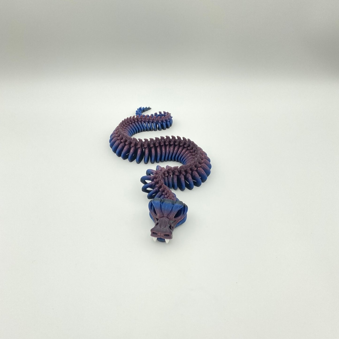 Skeletal Serpent – Articulated Flexi Snake - Approx. 22" Long