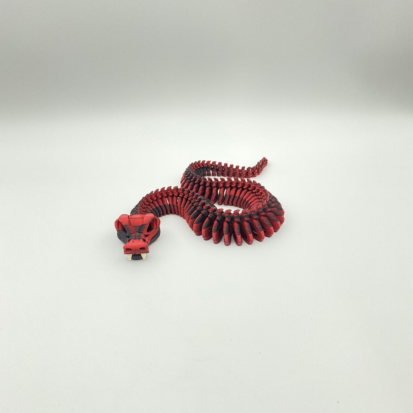 Skeletal Serpent – Articulated Flexi Snake - Approx. 22" Long