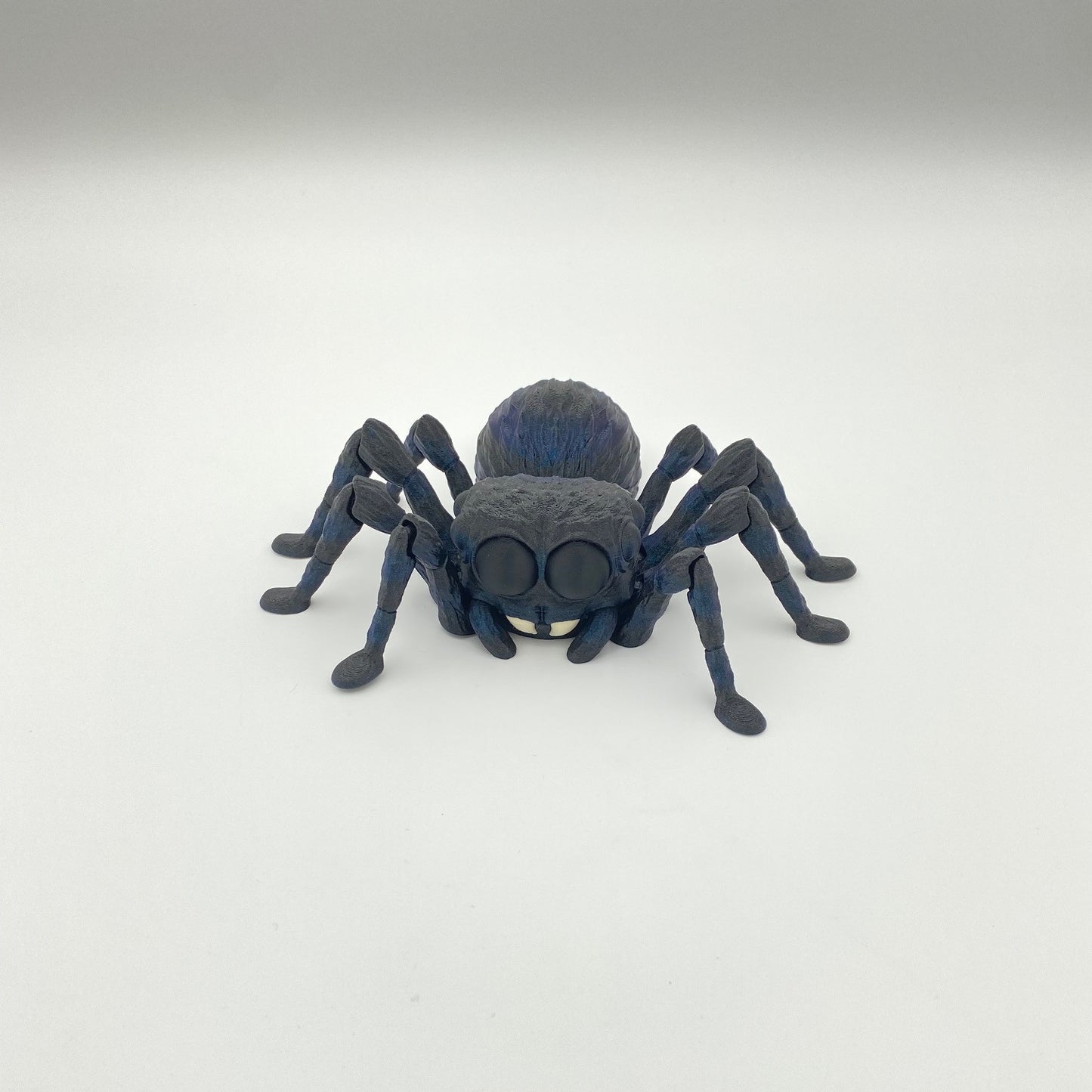 Enchanted Itsi Bitsie Spider - Articulated 3D Printed Crawler - Approx. 6.5"Long x 8.25" Leg Span Wide X 1.75" High
