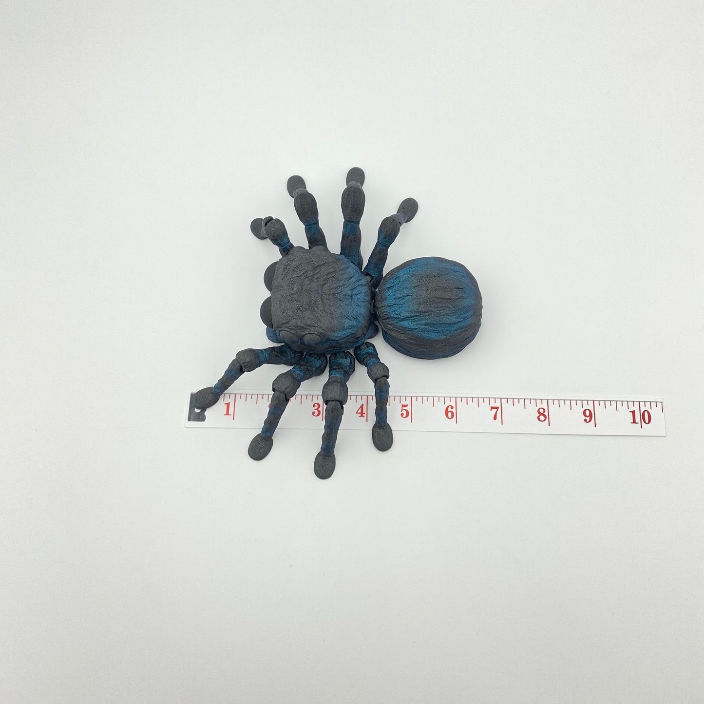 Enchanted Itsi Bitsie Spider - Articulated 3D Printed Crawler - Approx. 6.5"Long x 8.25" Leg Span Wide X 1.75" High