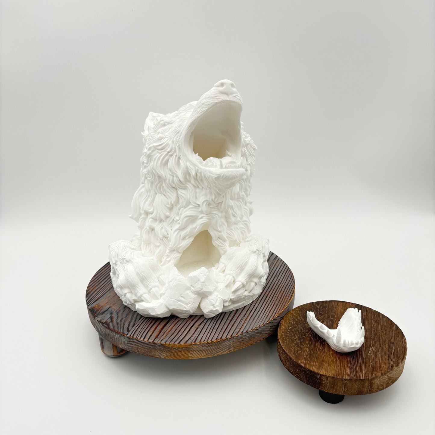 Wolf Bite Dice Tower - Howl of the Wild - RPG, Tabletop Gaming - Approx. 9" x 7.5" x 8.5