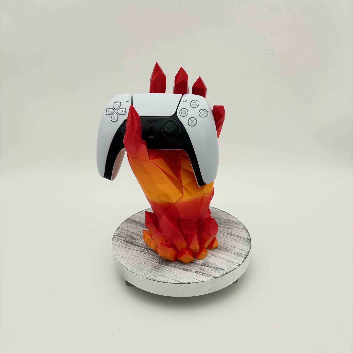 Shardcore Controller Holder – Flame-Forged Stand for Xbox, PlayStation, Nintendo and more - approx. 8.5" tall