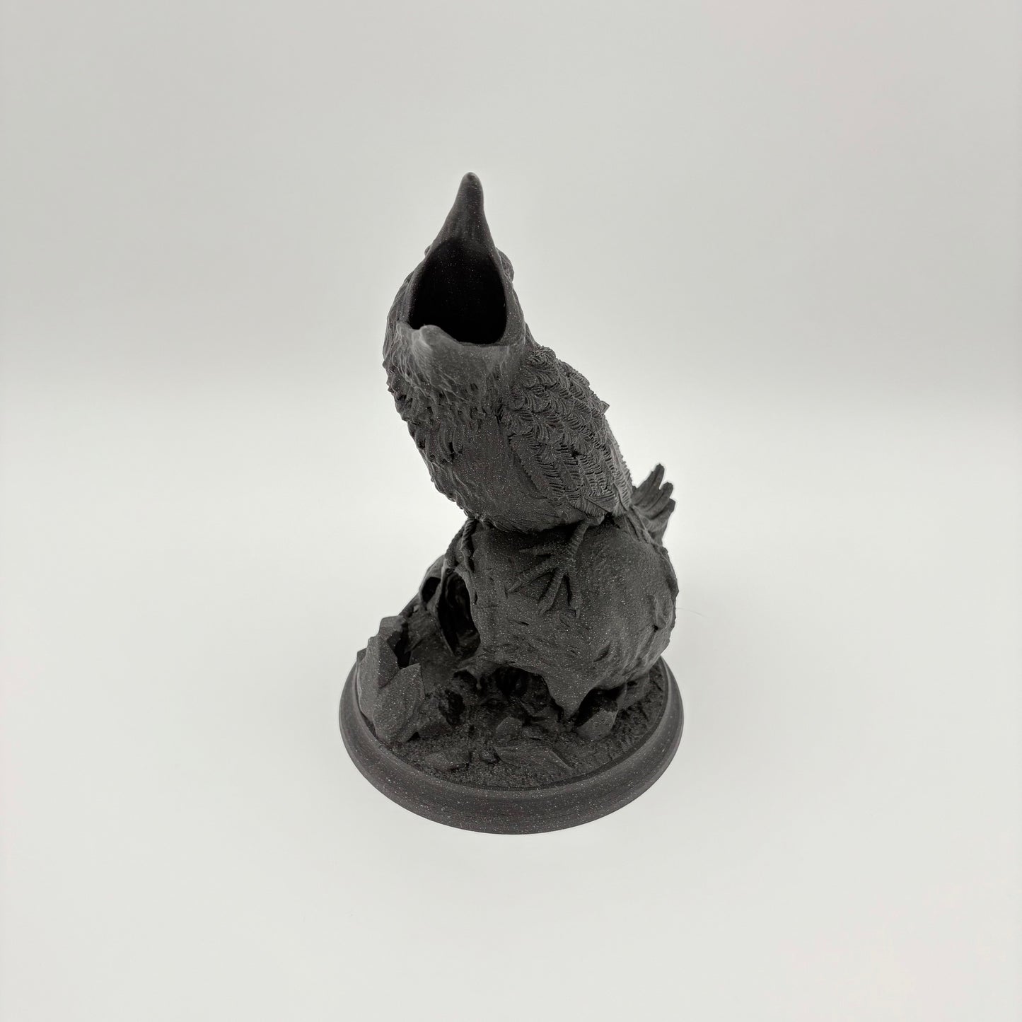 Raven's Feast Dice Tower – Embrace the Shadows of Fate! Fantacy Dice Rolling Tower Tray - Approx. 8.5" Tall