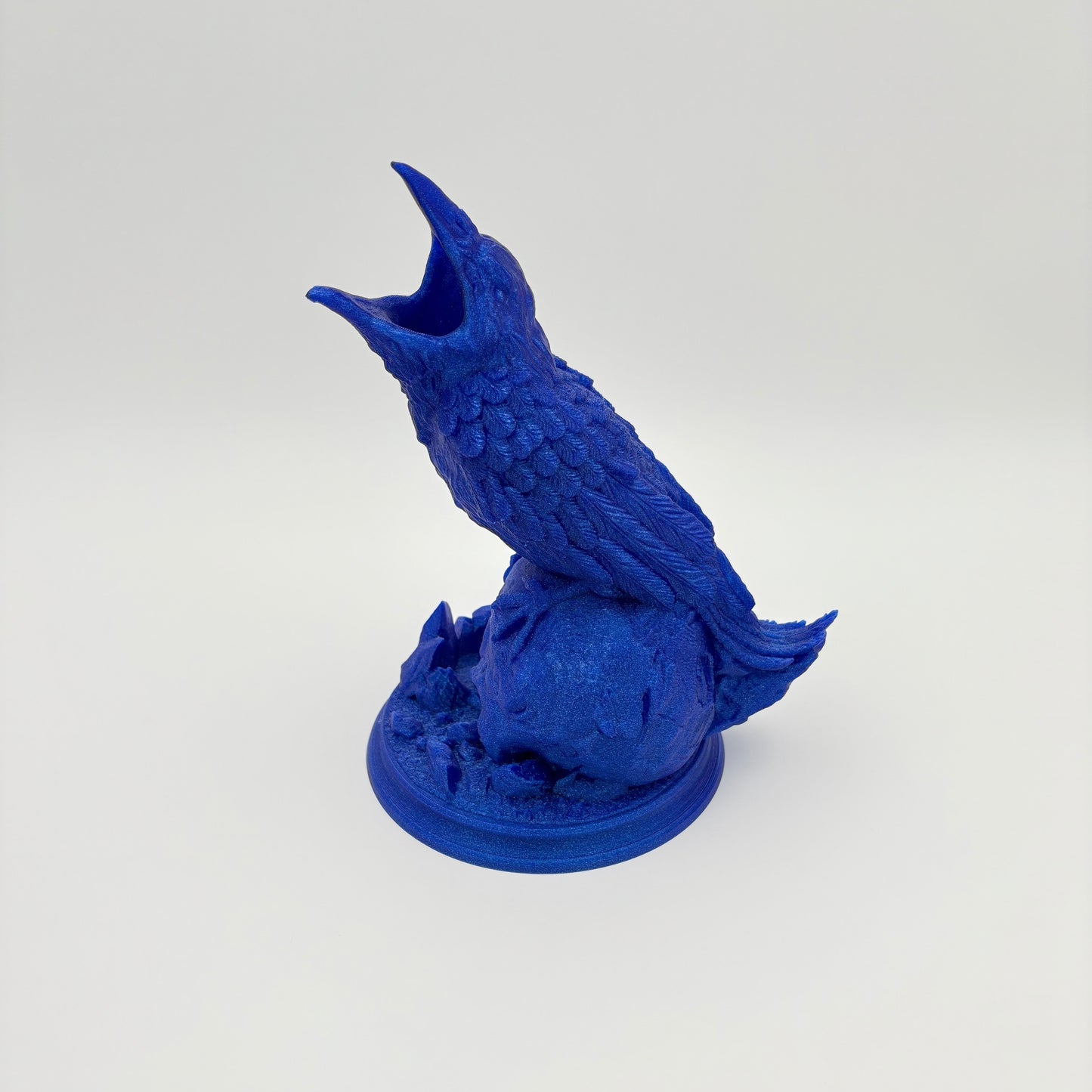 Raven's Feast Dice Tower – Embrace the Shadows of Fate! Fantacy Dice Rolling Tower Tray - Approx. 8.5" Tall