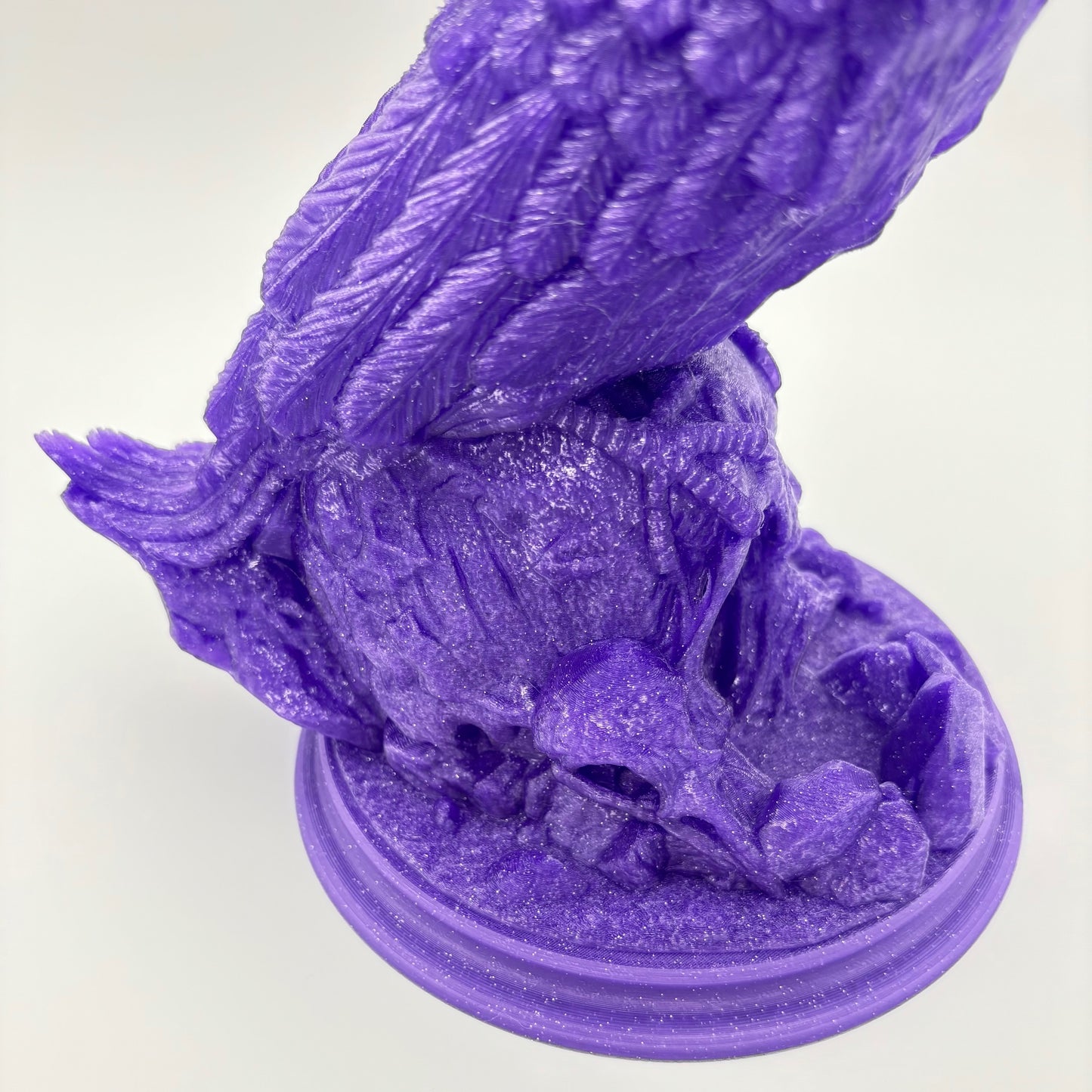 Raven's Feast Dice Tower – Embrace the Shadows of Fate! Fantacy Dice Rolling Tower Tray - Approx. 8.5" Tall