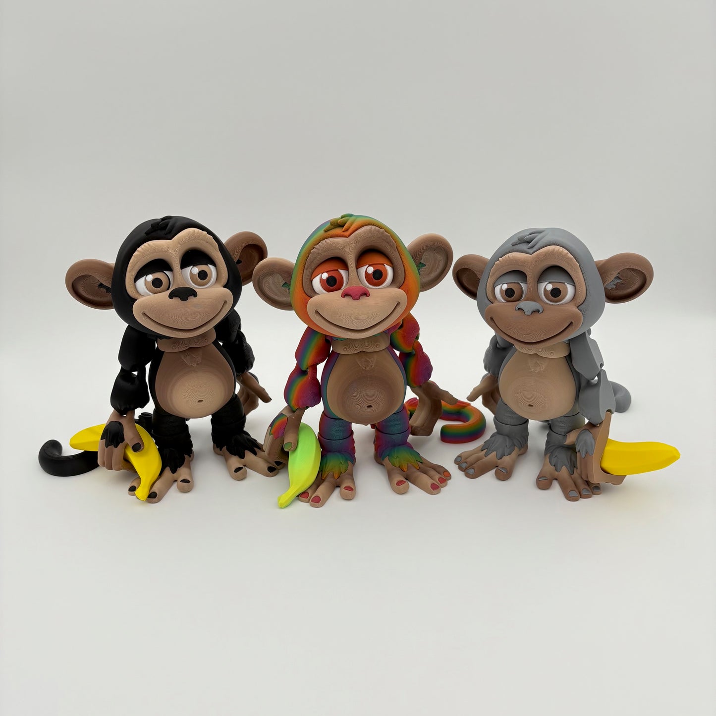 Jumbo Flexi Animal Friends - 3D Printed Fidget Toys