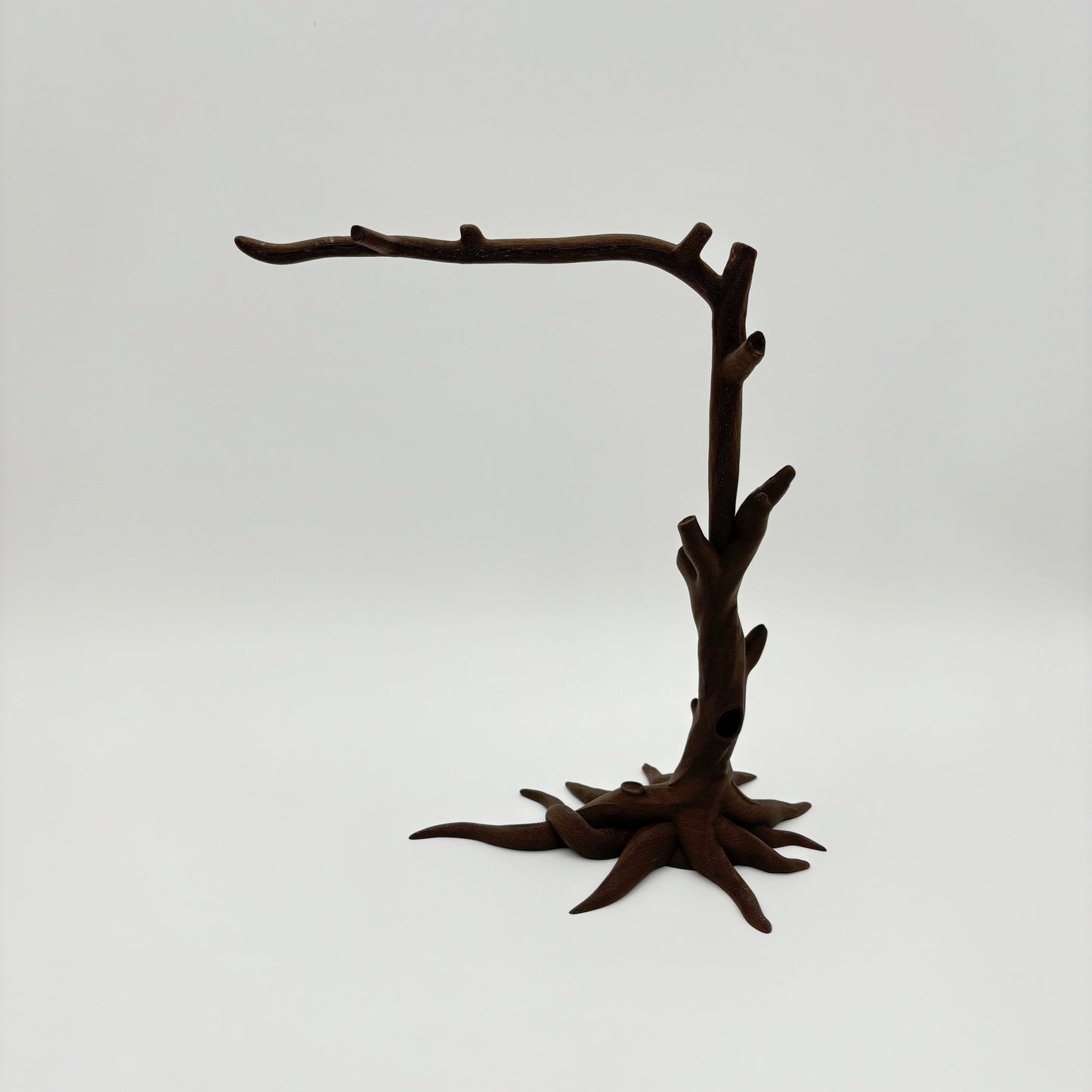 3D Printed Tree Display - Holds Monkeys, Bats & More - Fantasy Stand in 3 Colors (approx. 10" Tall)