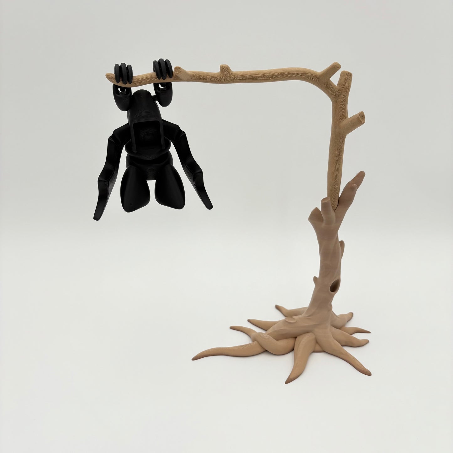 Articulated 3D Printed Glider Bat - Fidget Toy, Fantasy Desk Pet - Approx. 3.75" Long