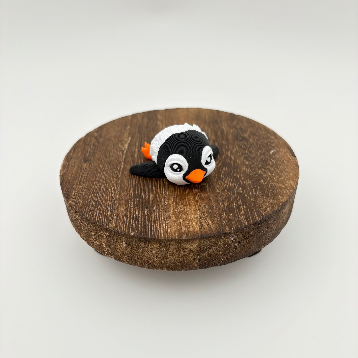 3D Printed Pufflings - Cute Articulated Animals, Mini Fidget Creatures, Collectible Figurines
