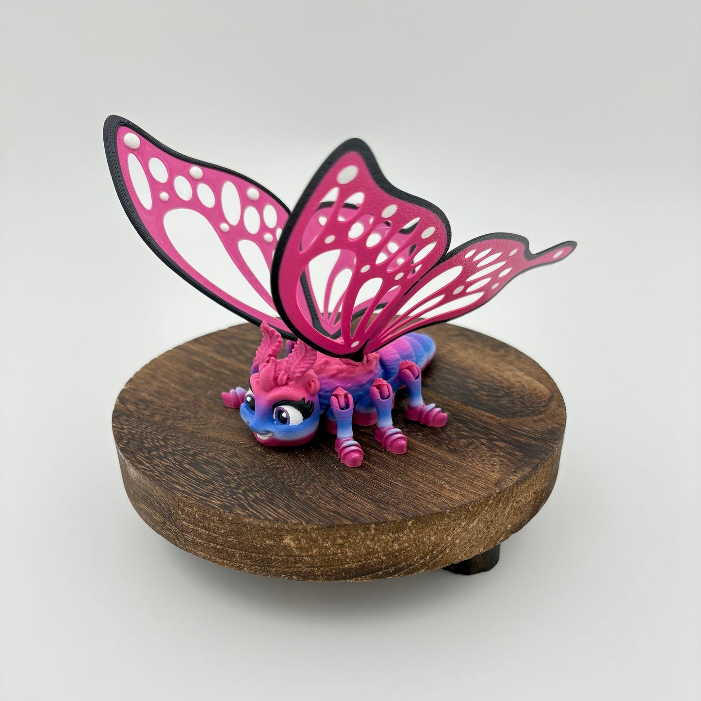 Betty Butterfly - 3d Printed Articulated Flexi Fidget Fun!