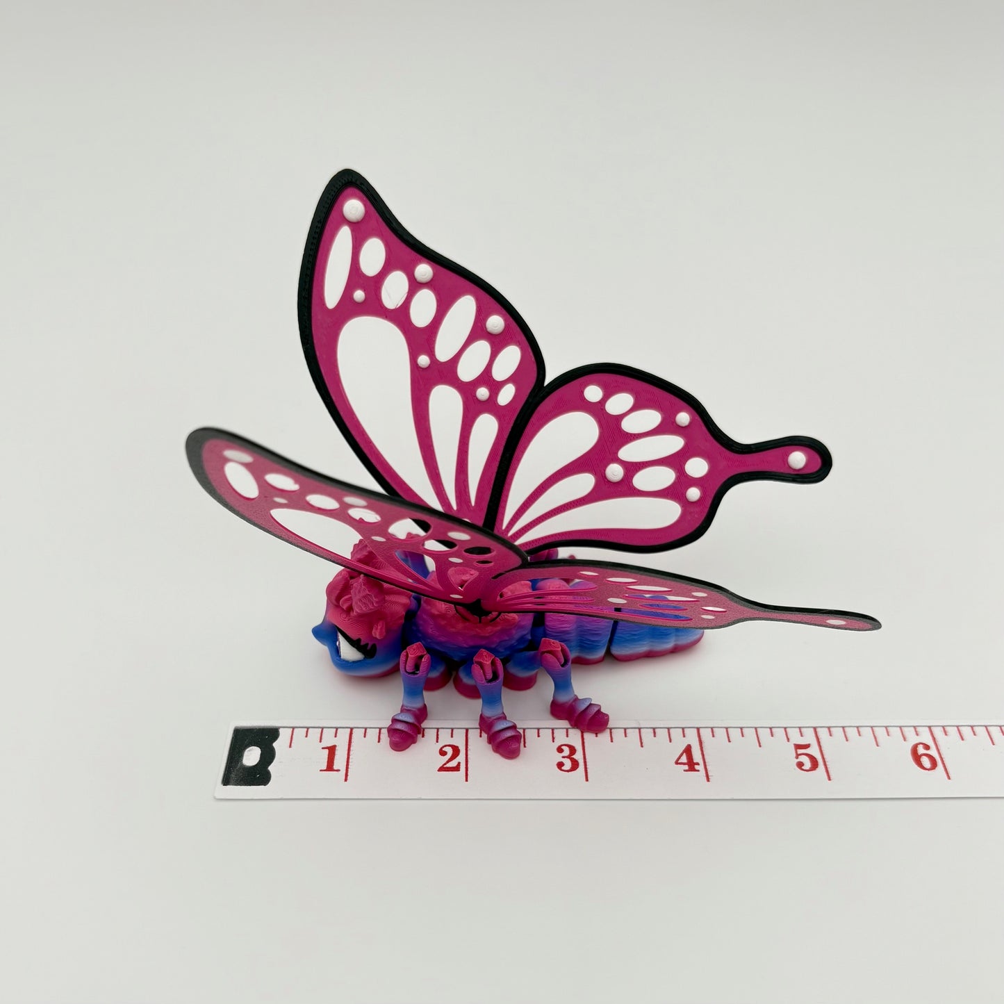 Betty Butterfly - 3d Printed Articulated Flexi Fidget Fun!