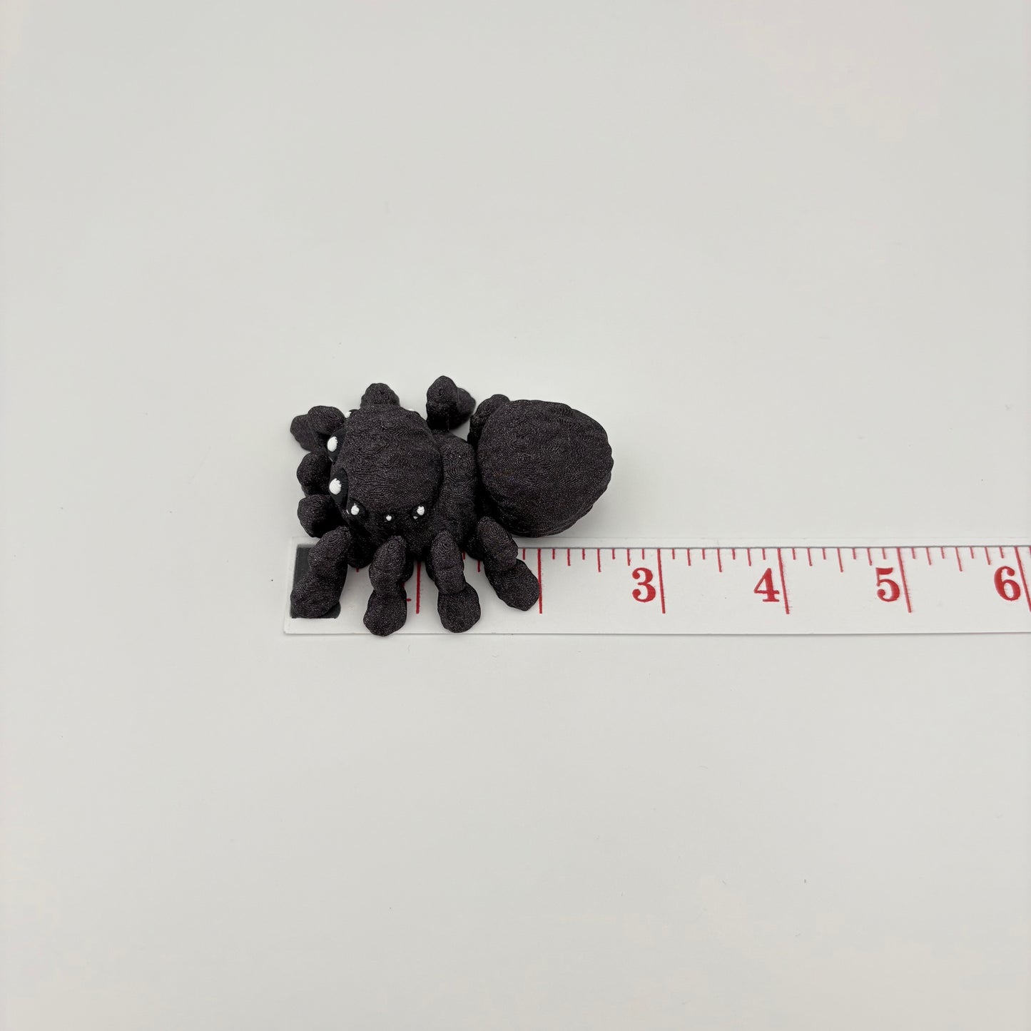 Mini Spider - 3D Printed Articulated Fidget Toy, Creepy Cute Desk Pet