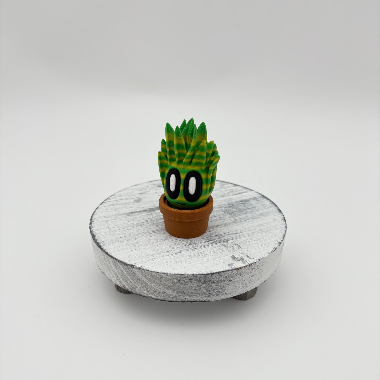 Mini Plant Collectibles - Cute 3D Printed Desk Plants | Monstera, Ivy, Succulent, Snake, Prickly Pear Collectible Decor