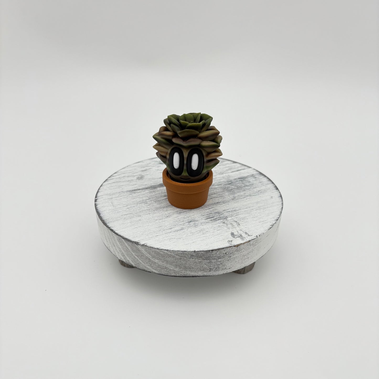 Mini Plant Collectibles - Cute 3D Printed Desk Plants | Monstera, Ivy, Succulent, Snake, Prickly Pear Collectible Decor