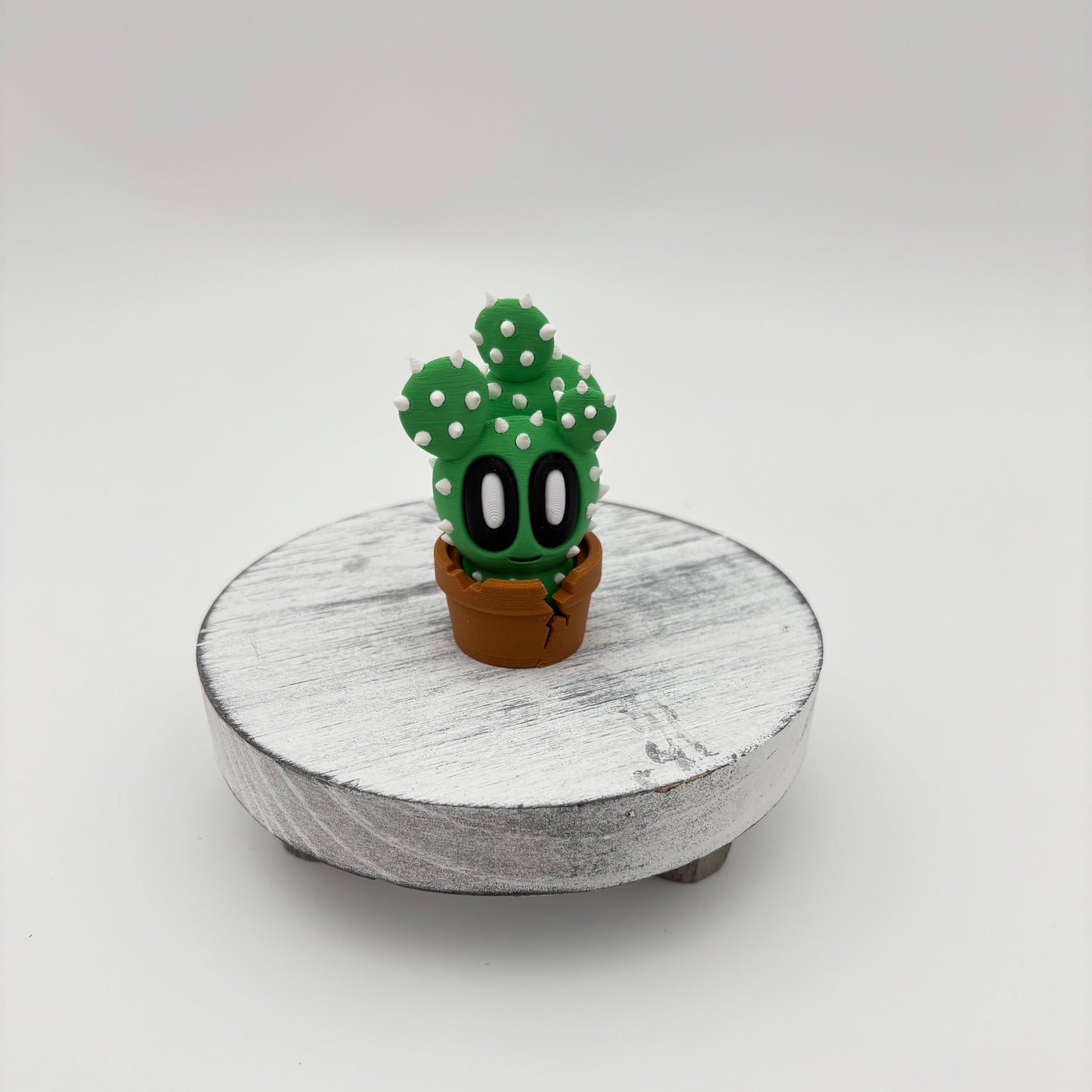 Mini Plant Collectibles - Cute 3D Printed Desk Plants | Monstera, Ivy, Succulent, Snake, Prickly Pear Collectible Decor
