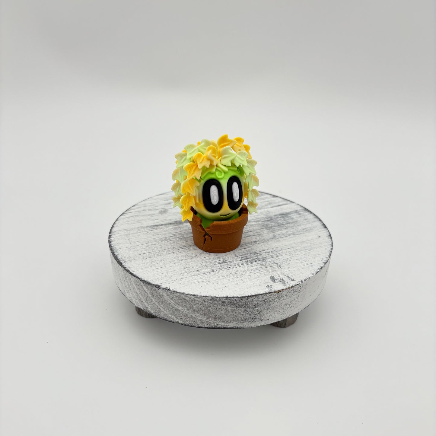 Mini Plant Collectibles - Cute 3D Printed Desk Plants | Monstera, Ivy, Succulent, Snake, Prickly Pear Collectible Decor