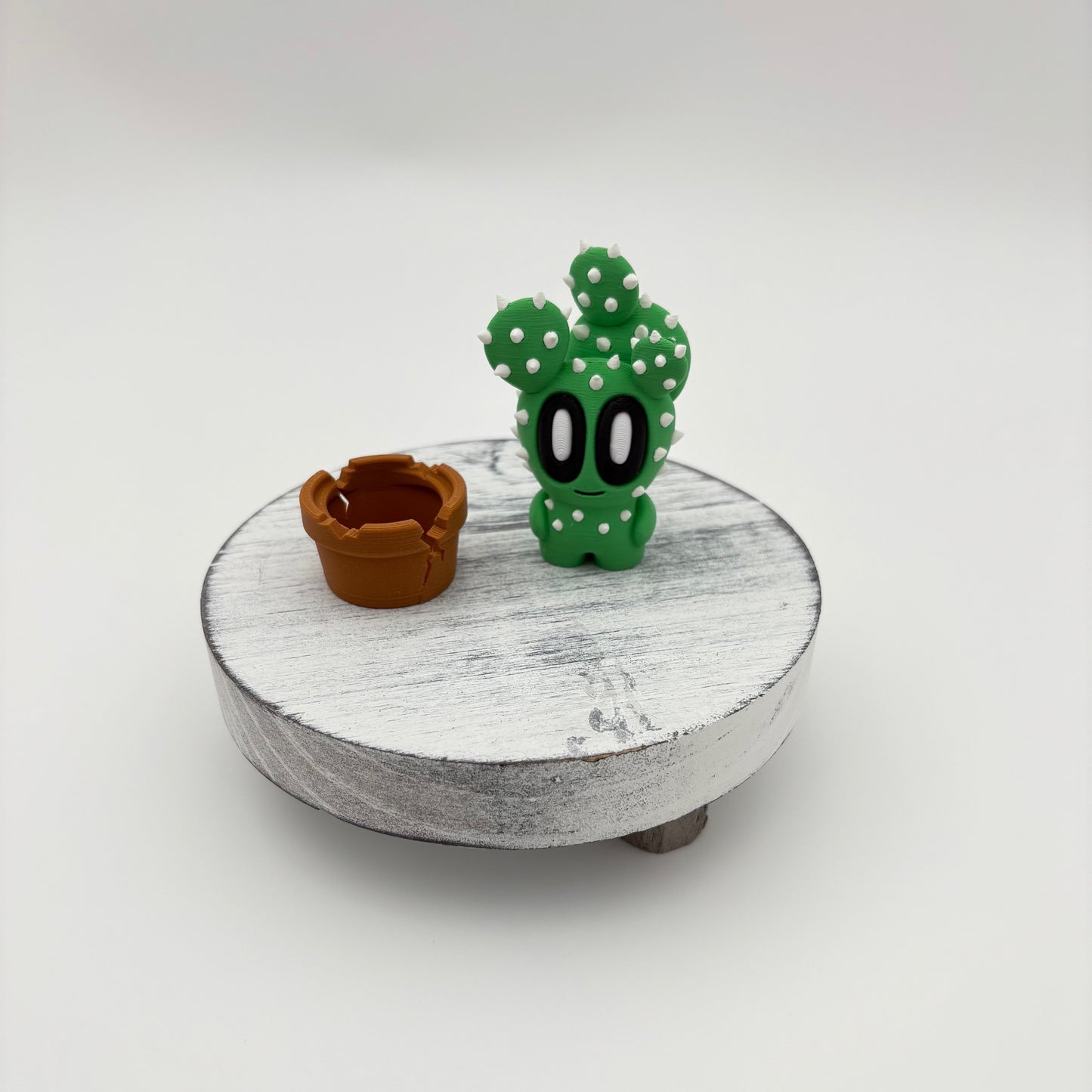 Mini Plant Collectibles - Cute 3D Printed Desk Plants | Monstera, Ivy, Succulent, Snake, Prickly Pear Collectible Decor
