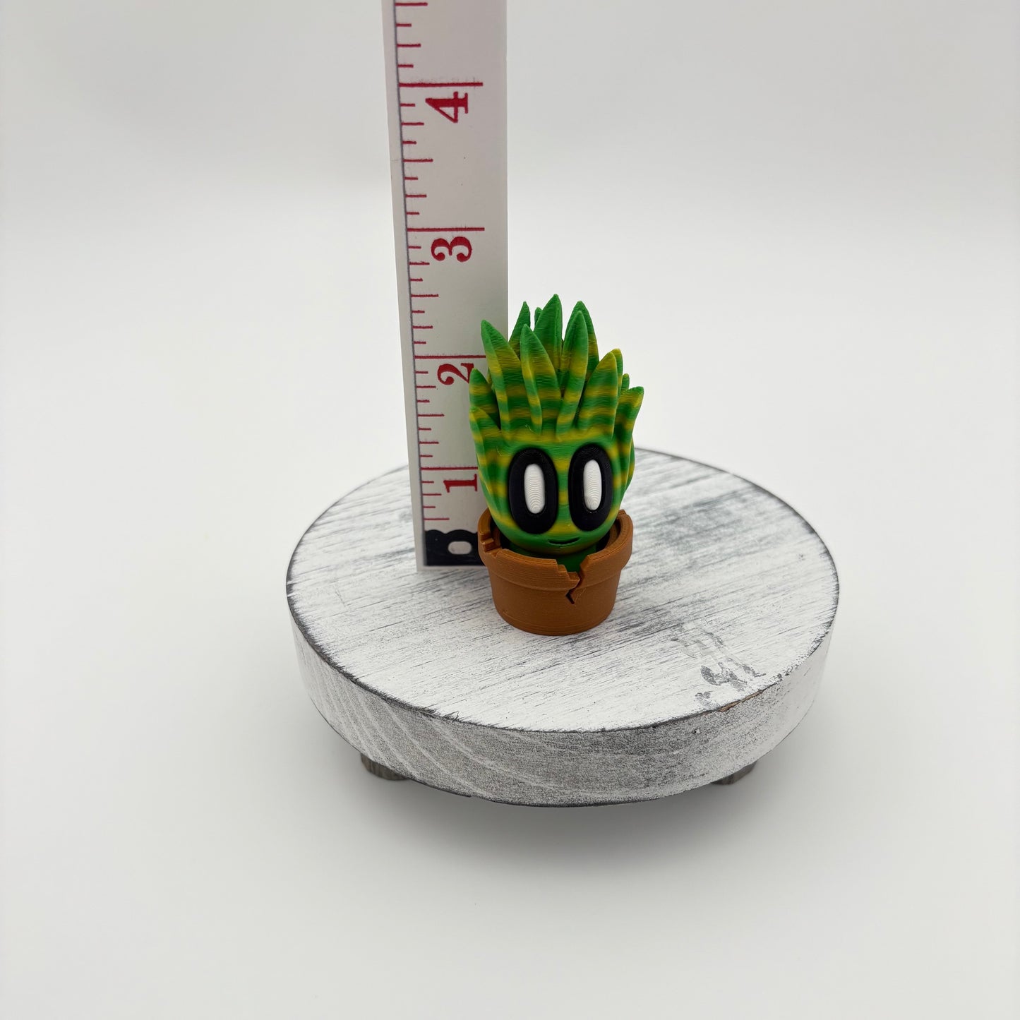Mini Plant Collectibles - Cute 3D Printed Desk Plants | Monstera, Ivy, Succulent, Snake, Prickly Pear Collectible Decor