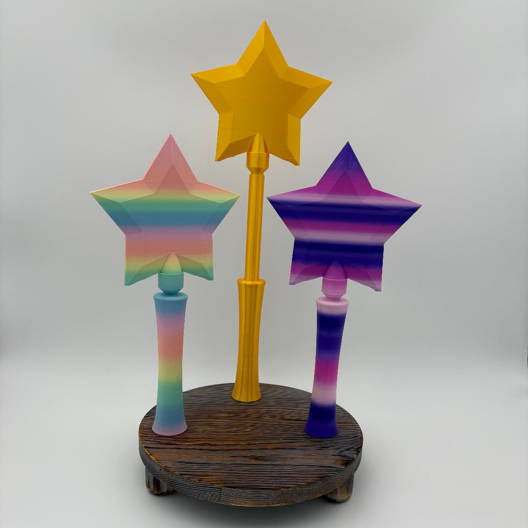 Tap to Pay Magic Wand – Contactless Payment Wand | NFC Credit Card Holder | 3D Printed Star Wand | Viral TikTok Payment Wand | Magic Pay Stick