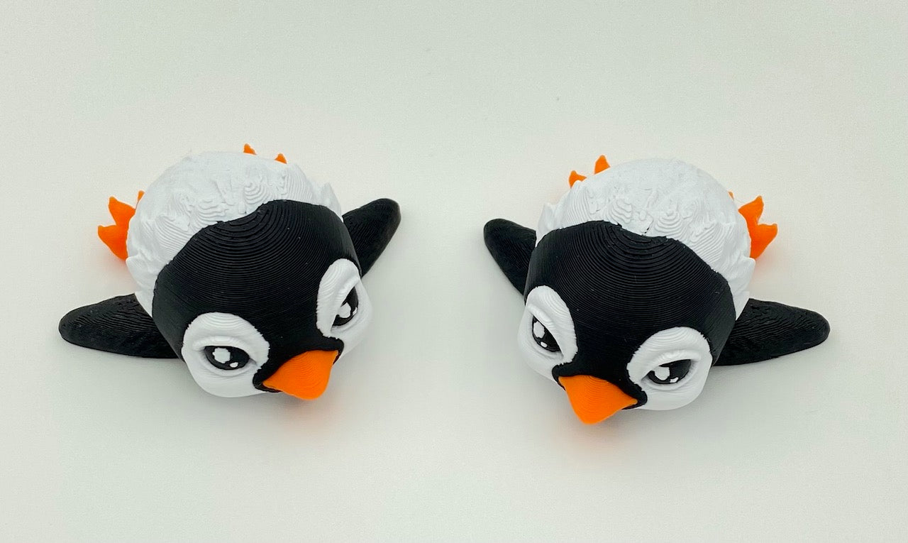 Penguin Ice Slide Set, Winter Village Accessory