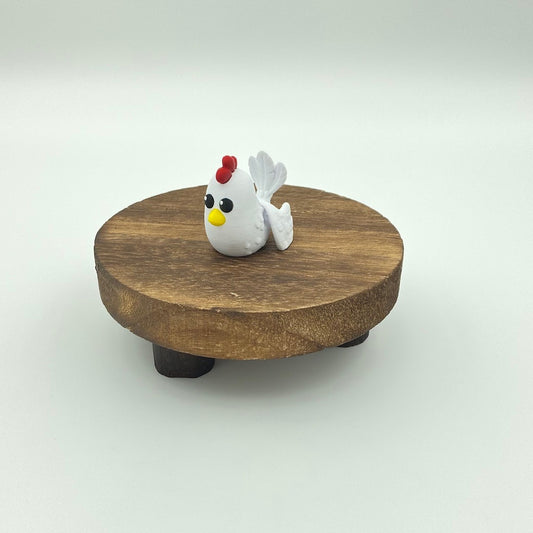Farm Chicken - Articulated Approx. 1.75" Long x 1.25" Wide x 1.75" Tall