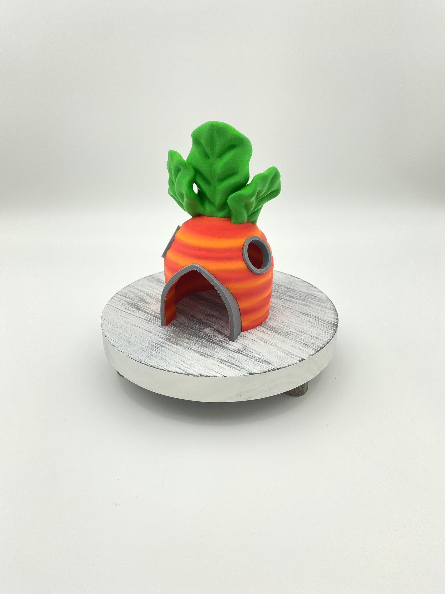 Carrot House - Enchanted Tiny Burrow for Your Beasts! 3.25" wide x 5.75 high