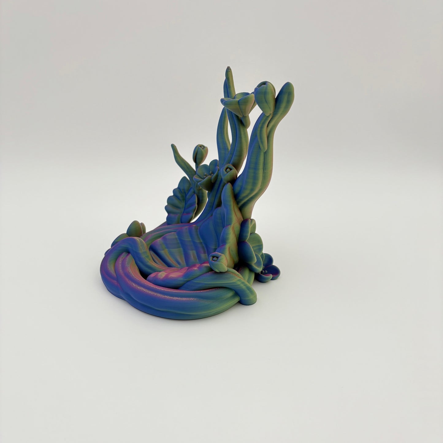 Nature Base Large - Puffling Perch or Trinket Ring Tray - Approx. 6.75" Tall