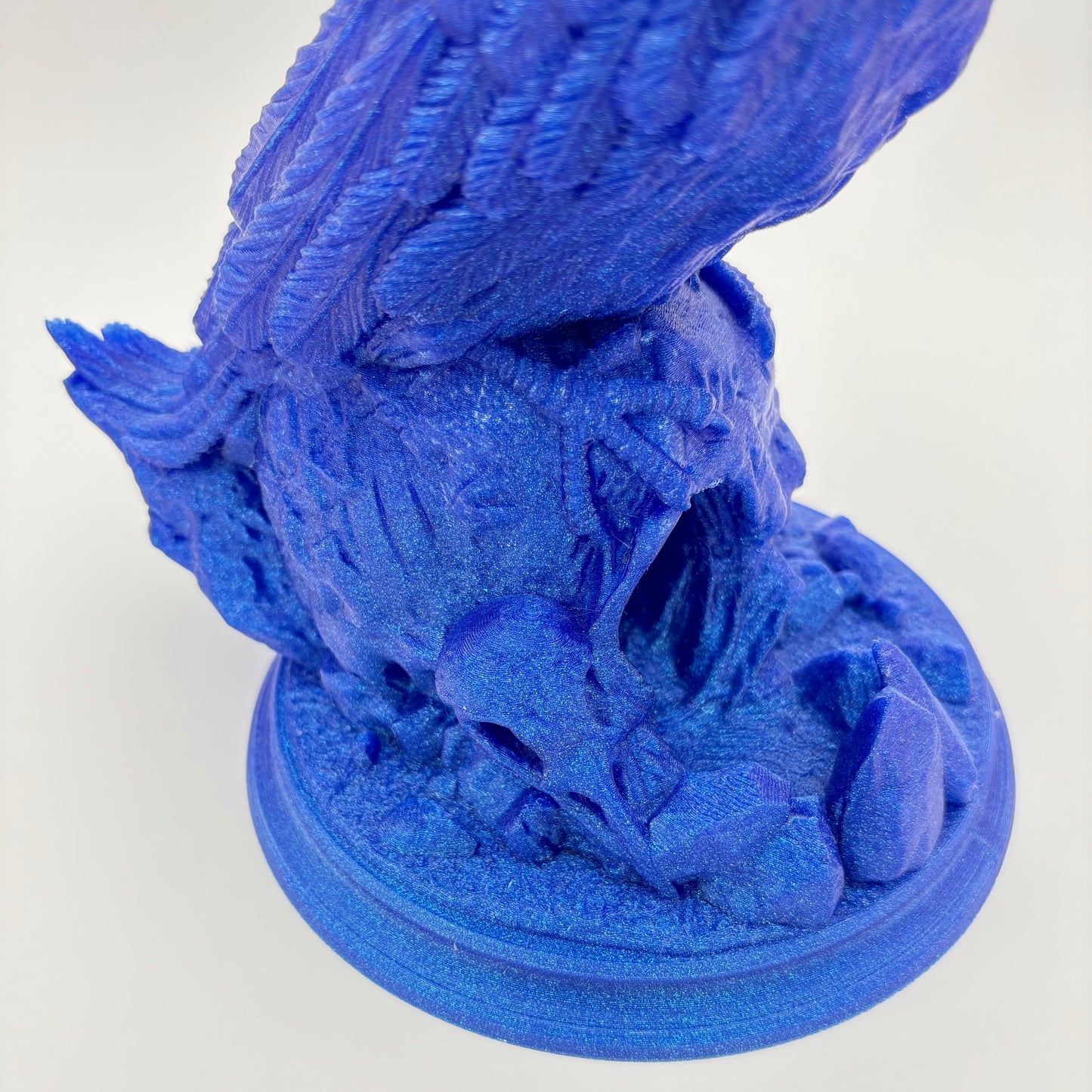 Raven's Feast Dice Tower – Embrace the Shadows of Fate! Fantacy Dice Rolling Tower Tray - Approx. 8.5" Tall