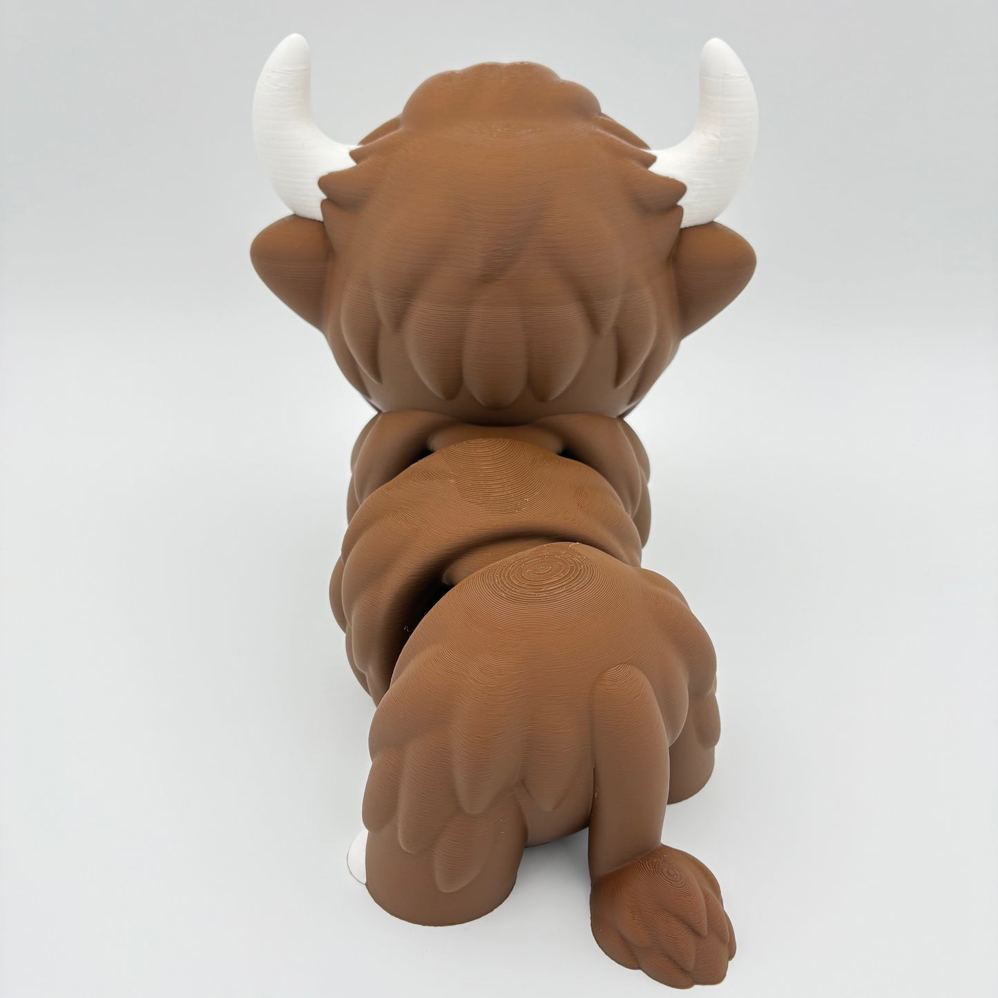 Flexi Highland Cow - 3D Printed Articulated & Adorably Moo-ving