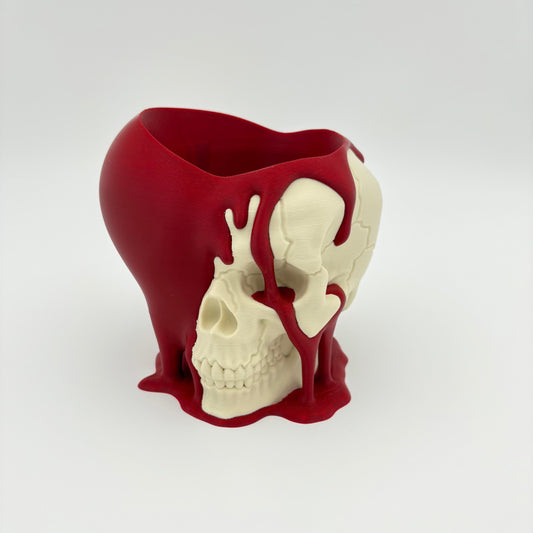 Love Decay Gothic Heart Container - 3D Printed Gothic Romance for Crystals, Candy or Keys