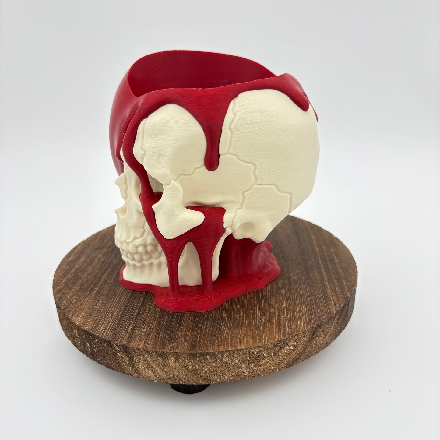 Love Decay Gothic Heart Container - 3D Printed Gothic Romance for Crystals, Candy or Keys