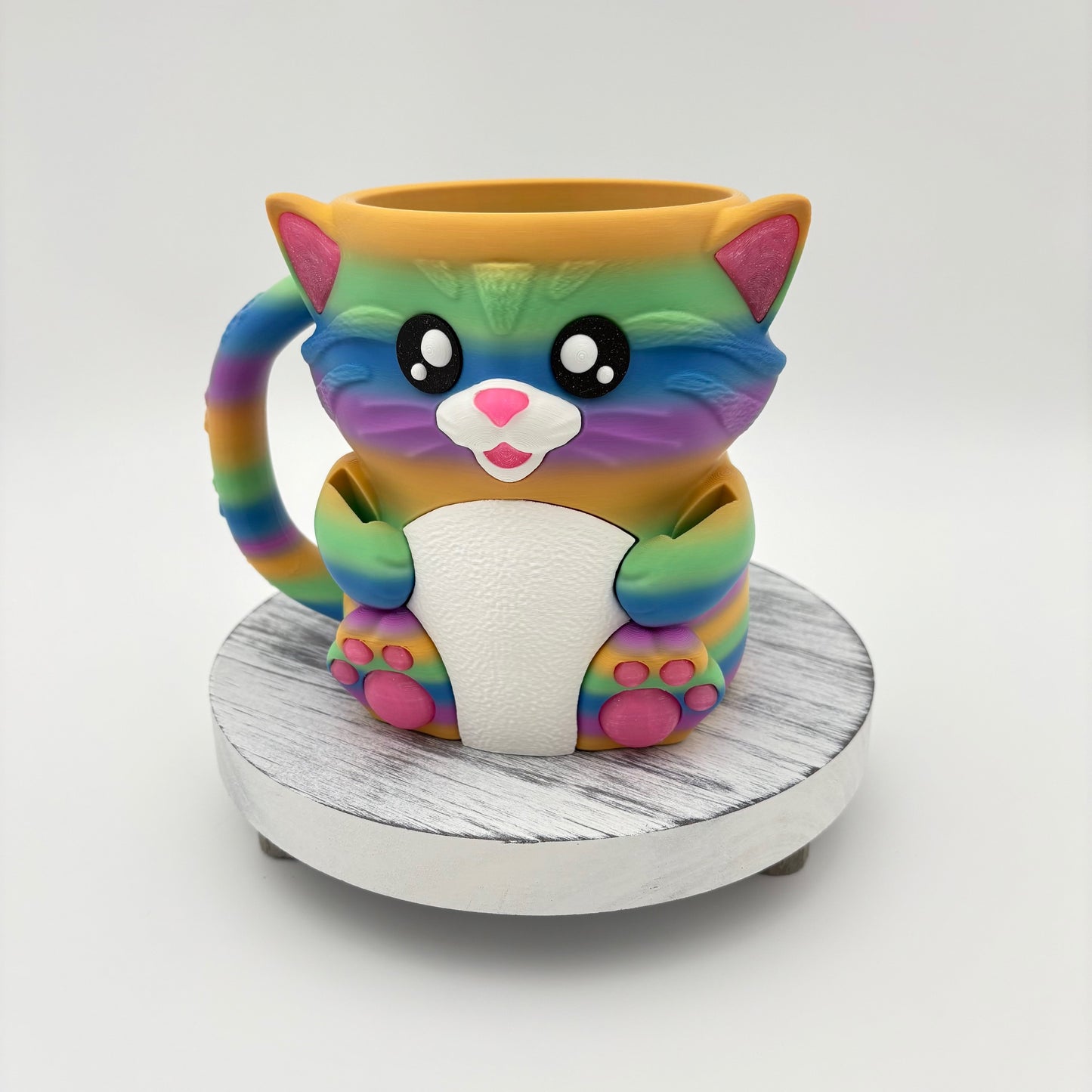 Cat Ice Cream Pint Holder – Cuddles the Cat Sleeve