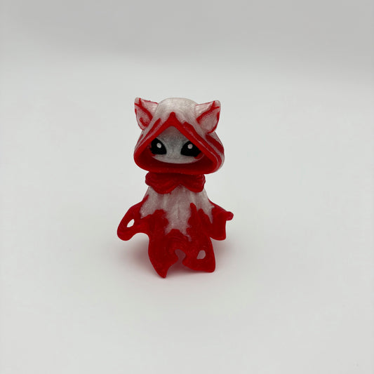 Ghost Cat - 3D Printed Articulated Floating Cat Fidget Toy & Desk Pet