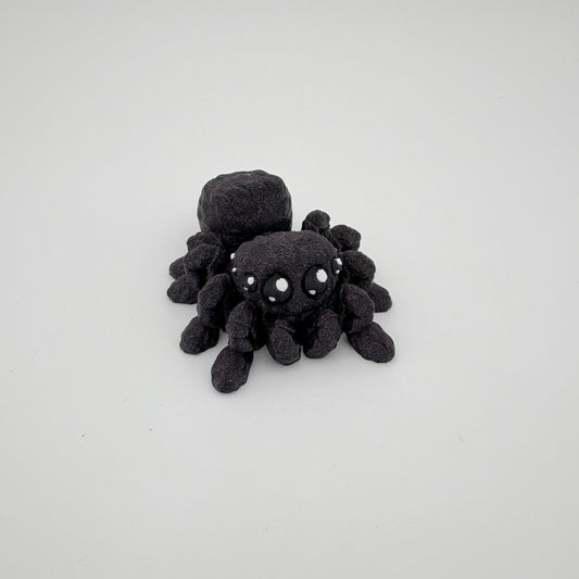 Mini Spider - 3D Printed Articulated Fidget Toy, Creepy Cute Desk Pet