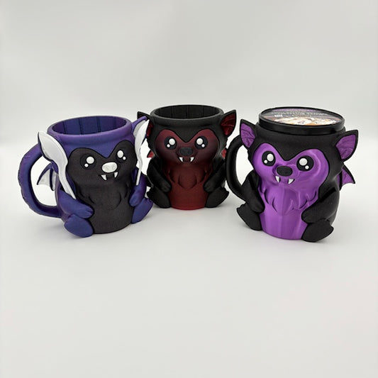 Bat Ice Cream Pint Holder – Spooky Cute Ice Cream Sleeve